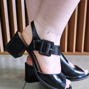 Tornozeleira Coração e Ponto de Luz