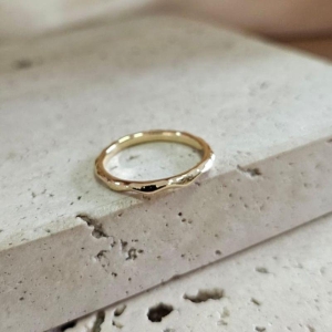 Anel Aliança Diamantada