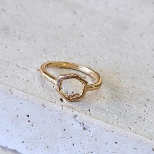 Anel Exagono Infantil