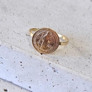 Anel São Bento Fino