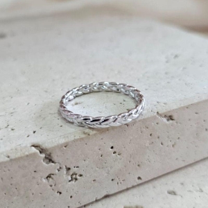 Anel Trançado Fininho