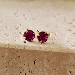 Brinco Chatão Rosa Medio