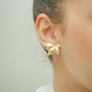 Brinco Meia Flor Média