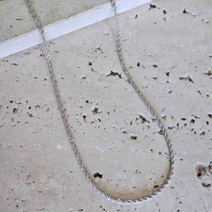 Corrente Cordão Baiano 2mm 60cm