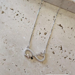 Gargantilha Infinito Coração