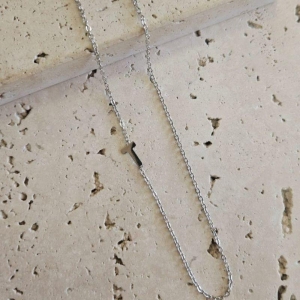 Gargantilha Letra T Tranversal 50cm