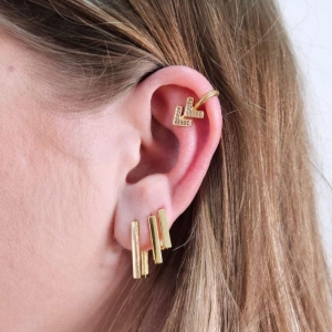 Piercing Seta Cravejado