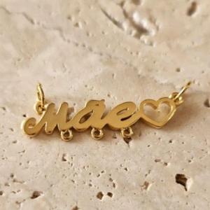 Pingente Canga Mãe com 3  (2,7cm)