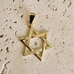 Pingente Estrela de Davi (2,0x2,4cm)