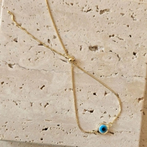 Pulseira Olho Grego Ajustavel