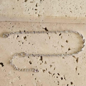 Pulseira Singapura Fina 18cm