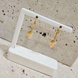 Brinco Argola Concha Comprida