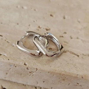 Brinco Argola Quadrada Grande