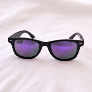 Oculos de Sol Infantil Masculino Preto Espelhado
