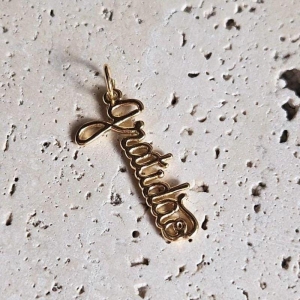 Pingente Gratidão 2,8cm