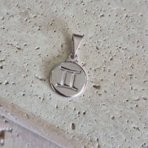 Pingente Signo Gemeos 1cm