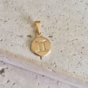 Pingente Signo Gemeos 1cm