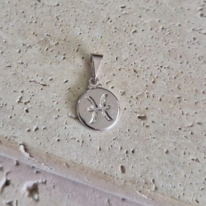 Pingente Signo Peixes 1cm