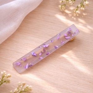 Presilha Bico de Pato Lilas