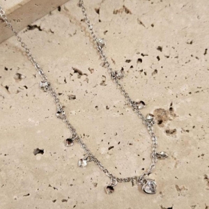 Choker Coração Zirconia e Coracõeszinhos