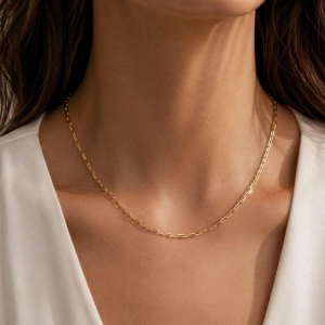 Gargantilha Cartier Longa Diamantada 0,60mm - 45cm