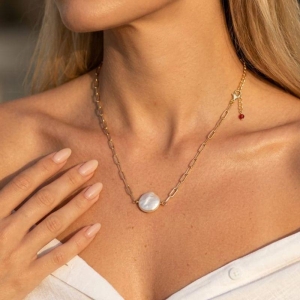 Choker Cartier com Pérola Orgânica