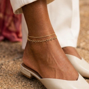 Tornozeleira Dupla Coração