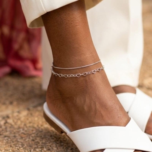 Tornozeleira Dupla Coração