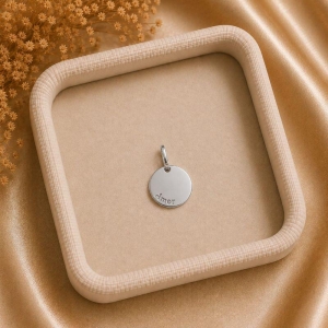 Pingente Medalha Amor 1,5cm