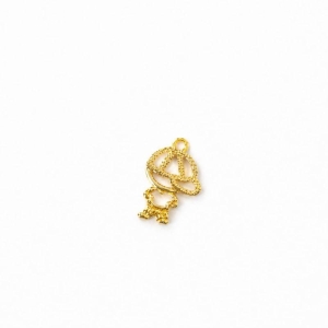 Pingente Menino p/ Montagem (1,3x1,0cm)