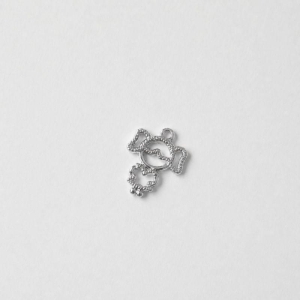 Pingente Menina p/ Montagem (1,1x1,0cm)