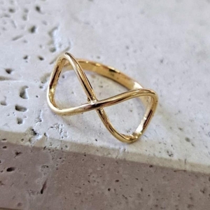 Anel Infinito Liso N17