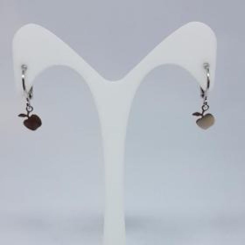 Brinco Argola Maçã Infantil R