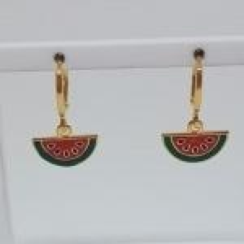 Brinco Argola Melancia 