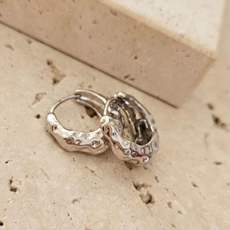 Brinco Argola Organica Clic