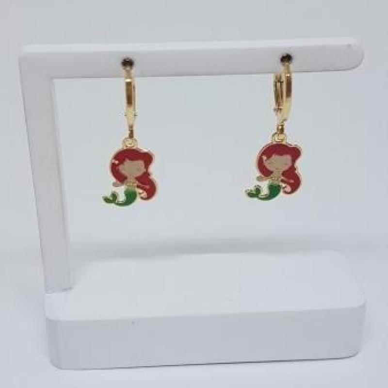 Brinco Argola Sereia