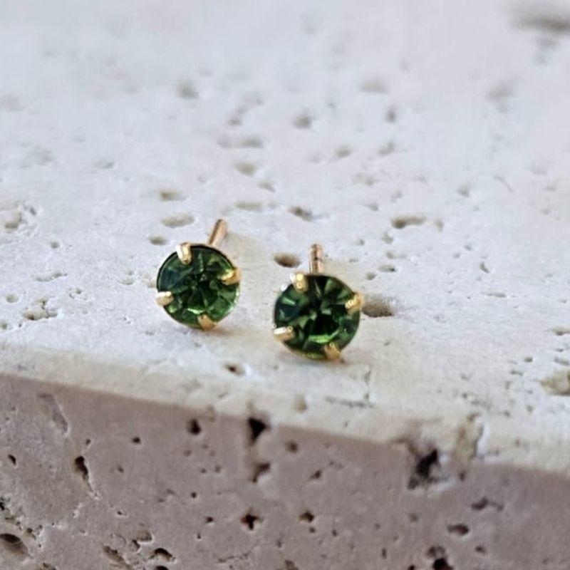 Brinco Chatão Pedra Verde