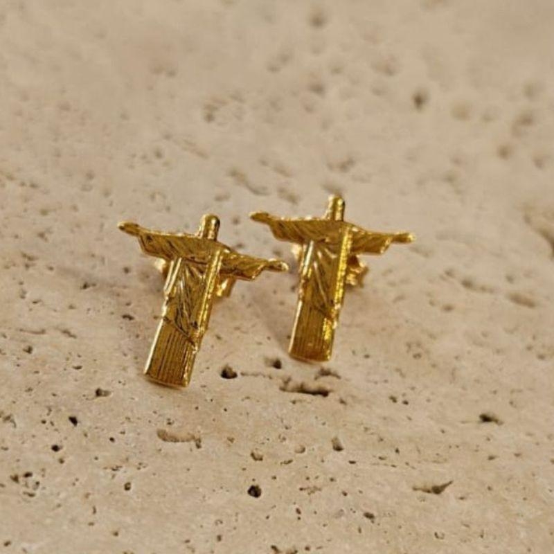 Brinco Cristo Fixo Medio