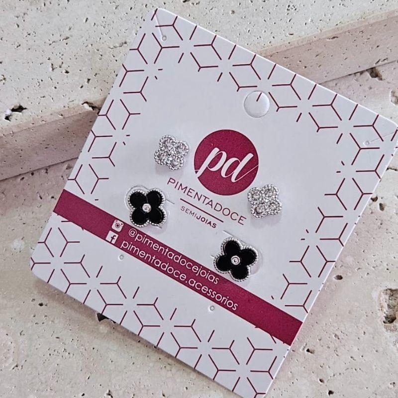 Brinco Dupla Van Cleef Misto