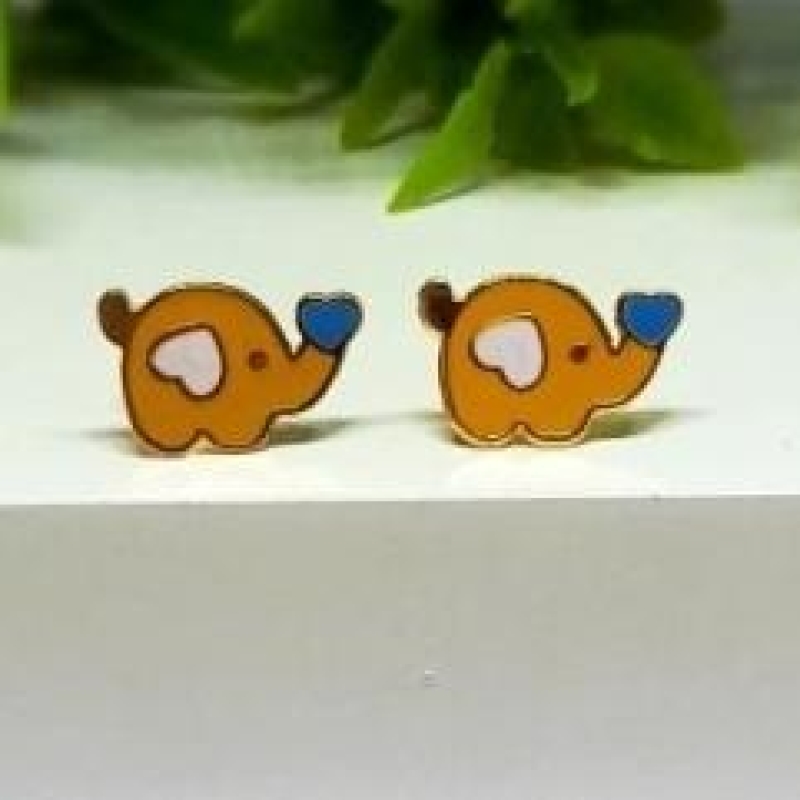 Brinco Elefante Amarelo