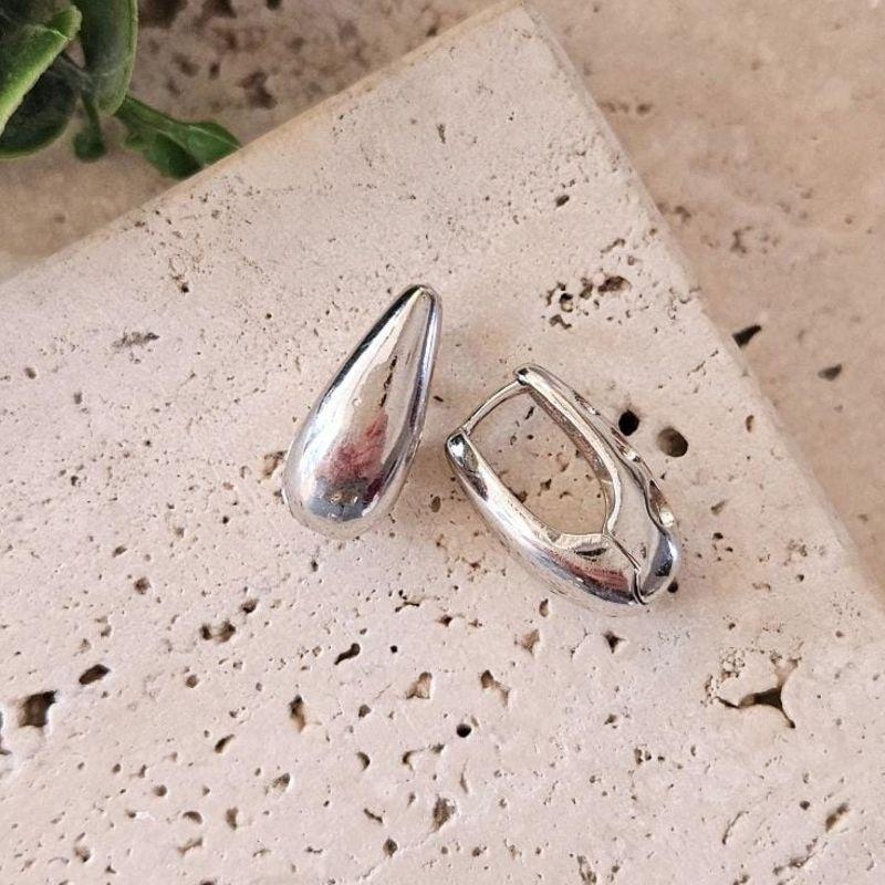 Brinco Gota Lisa Peq