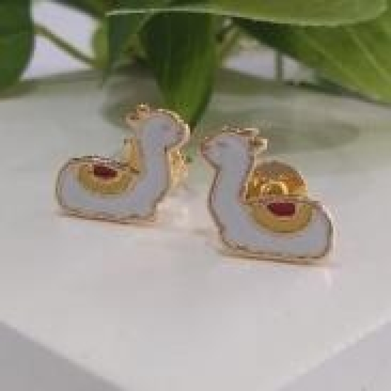 Brinco Ilhama com Resina