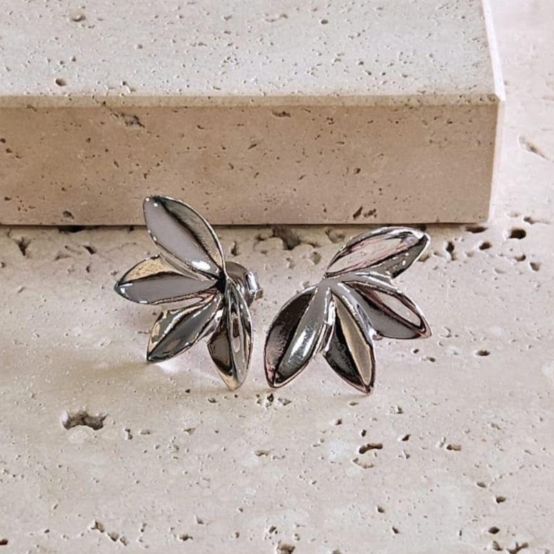 Brinco Meia Flor Media