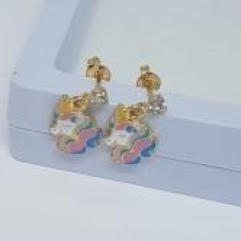 Brinco Unicórnio Pendurado