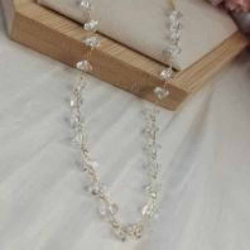  Choker Cascalho Cristal