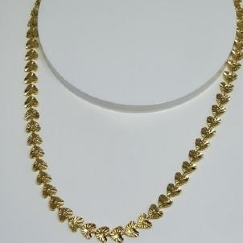 Choker Corações Frisados