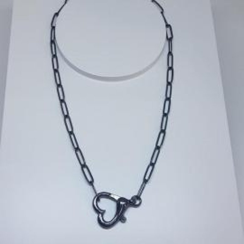 Choker Corrente Cartier Fecho Coração G
