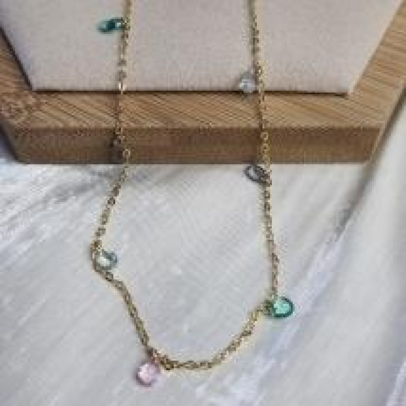 Choker Gotas Coloridas