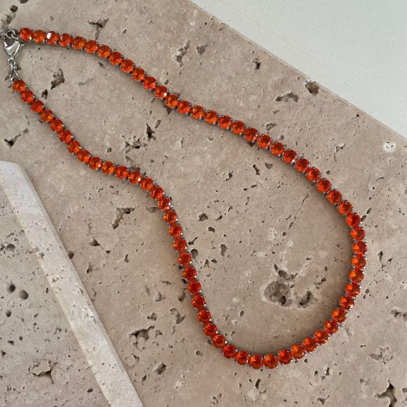 Choker Riveira Barriguinha Laranja R