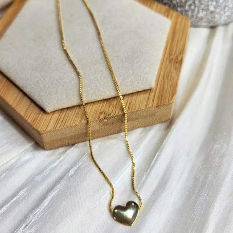 Choker Veneziana com Coração